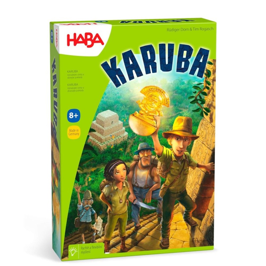 HABA Familienspiele | Karuba Puzzlespiel Zum Verlegen Von Fliesen