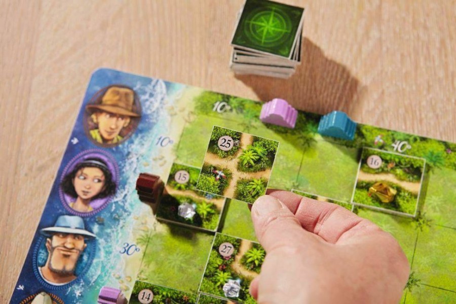 HABA Familienspiele | Karuba Puzzlespiel Zum Verlegen Von Fliesen