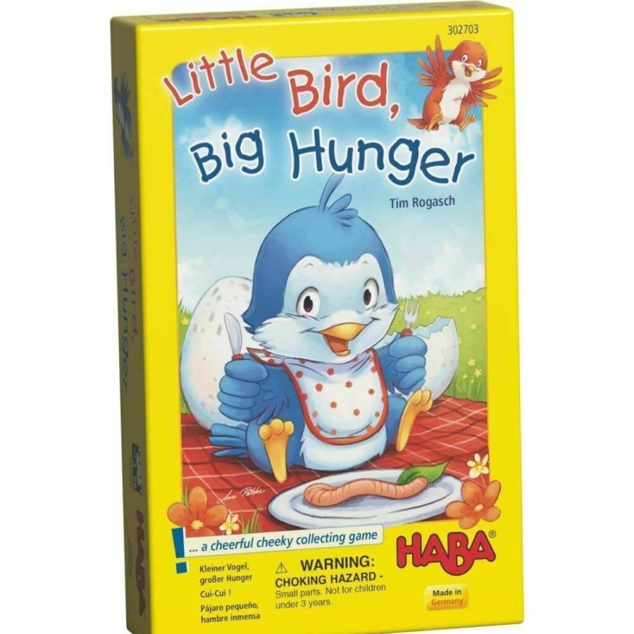 HABA Familienspiele | Sammelspiel „Kleiner Vogel, Groser Hunger".