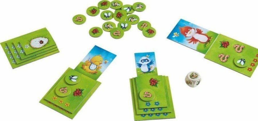 HABA Familienspiele | Sammelspiel „Kleiner Vogel, Groser Hunger".