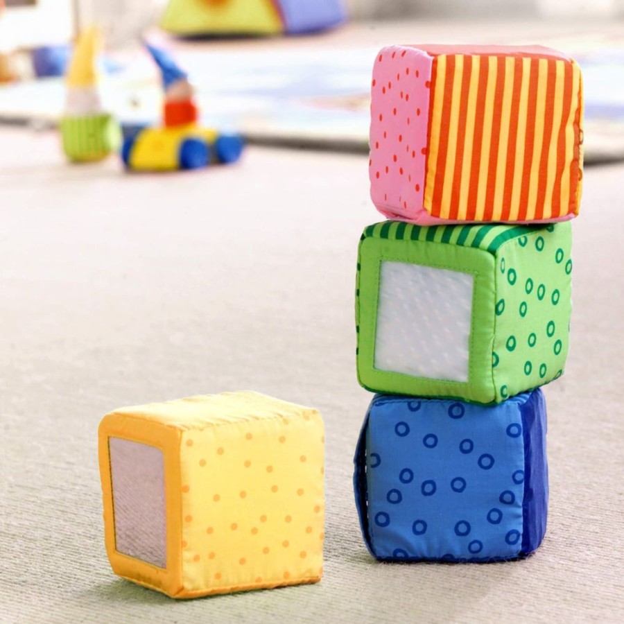 HABA Plusch-Babyspielzeug | 4-Teiliges Softblock-Set Fur Babys Von Happy Quartett