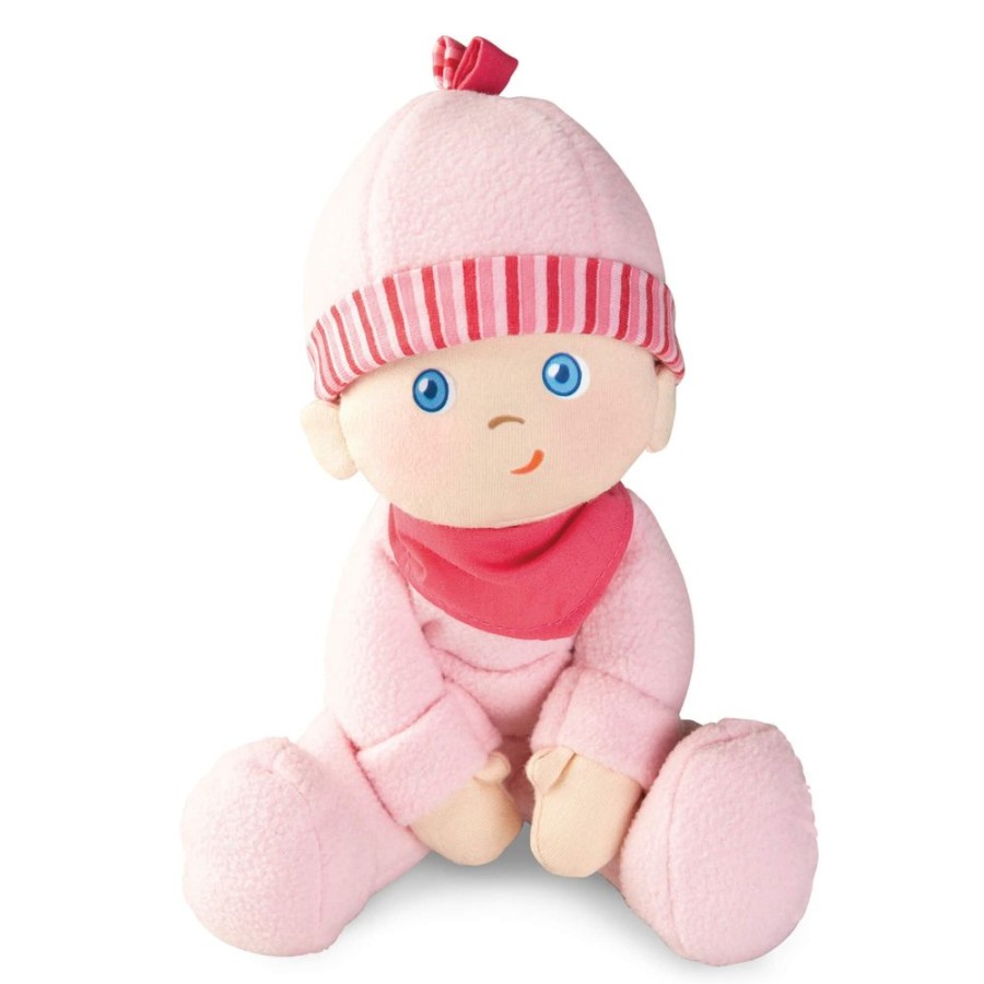 HABA Plusch-Babyspielzeug | Snug Up Doll Luisa 8" Erste Puppe