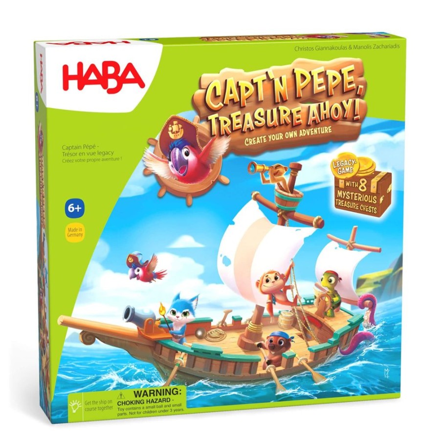 HABA Familienspiele | Capt'N Pepe: Schatz Ahoi!