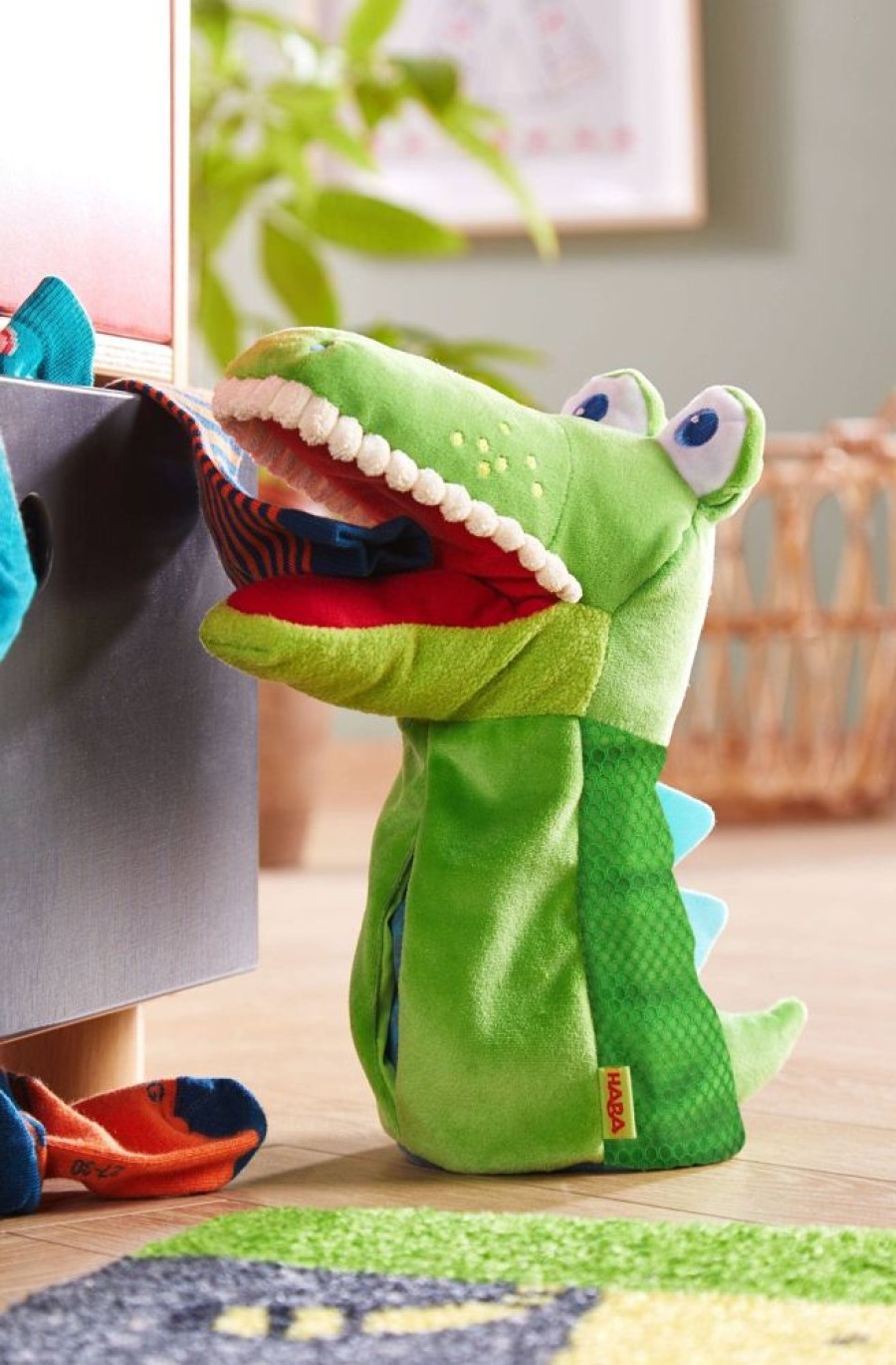 HABA Puppen | Eat-It-Up Croco-Handpuppe