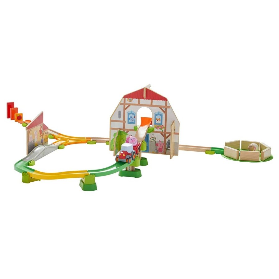 HABA Salto-Startersets | Kullerbu Farmyard Play Track Starter-Set Mit Sound