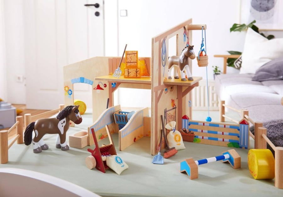 HABA Little Friends-Gebaude | Little Friends Happy Horse Riding Stable