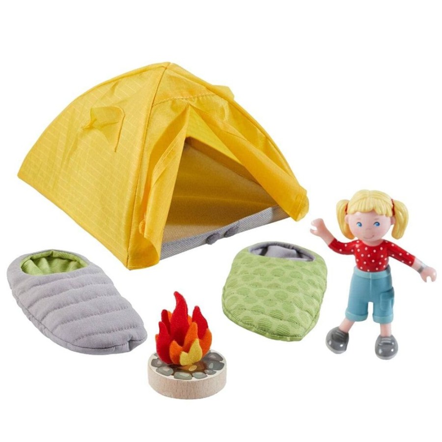 HABA Spielsets Fur Kleine Freunde | Little Friends Campingausflug-Spielset Mit Schlafsacken