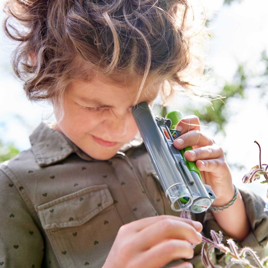 HABA Strand- Und Outdoor-Spielzeug | Terra Kids Feldmikroskop Mit 30-Facher Vergroserung