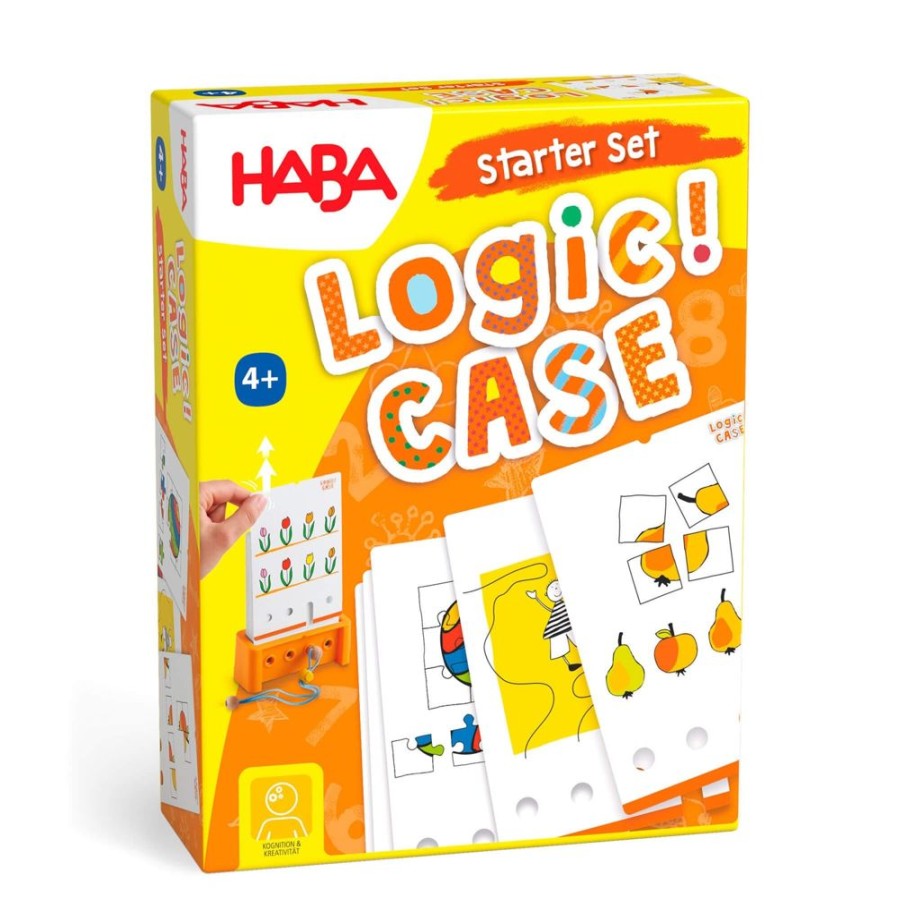 HABA Schnurspielzeug + Motorik | Logik! Case Starter-Set 4+