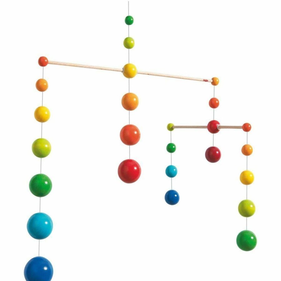 HABA Hangende Babyspielzeuge + Mobiles | Regenbogen-Mobile Aus Holz