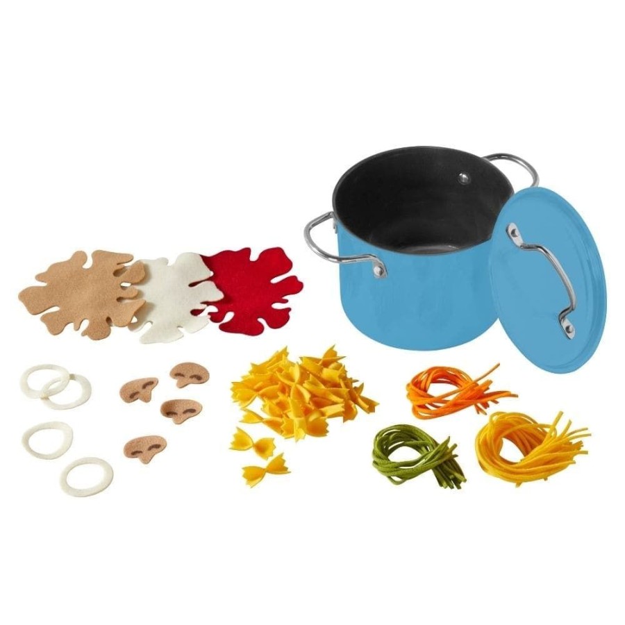 HABA Stellen Sie Sich Vor, Sie Spielen Essen | Kochset Pasta Time Play Food Set