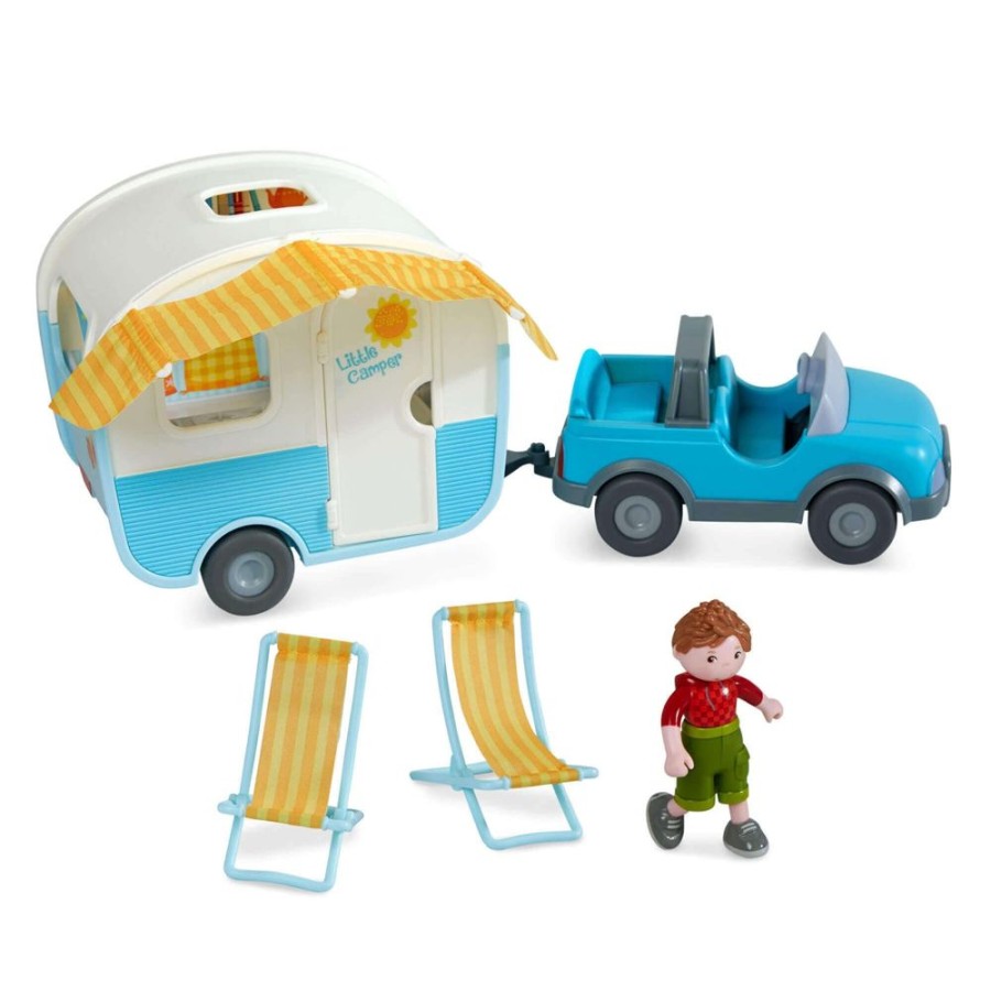 HABA Spielsets Fur Kleine Freunde | Little Friends Vacation Camper-Spielset