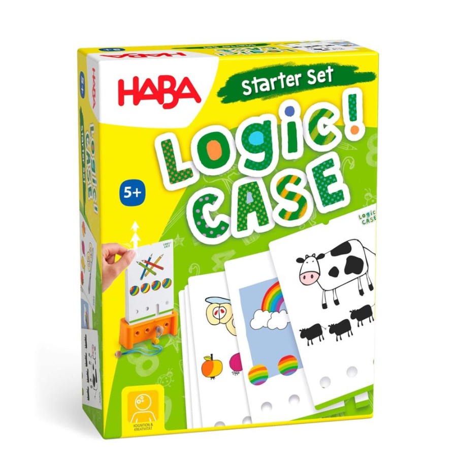 HABA Reisen + Magnetspiele | Logik! Case Starter-Set 5+