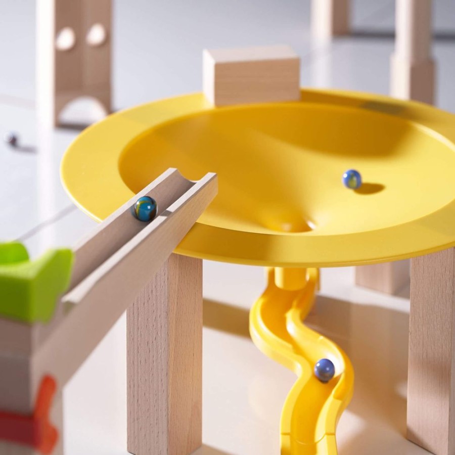 HABA Kugelbahnen Aus Holz | Marble Run Add-On Big Speed Circle