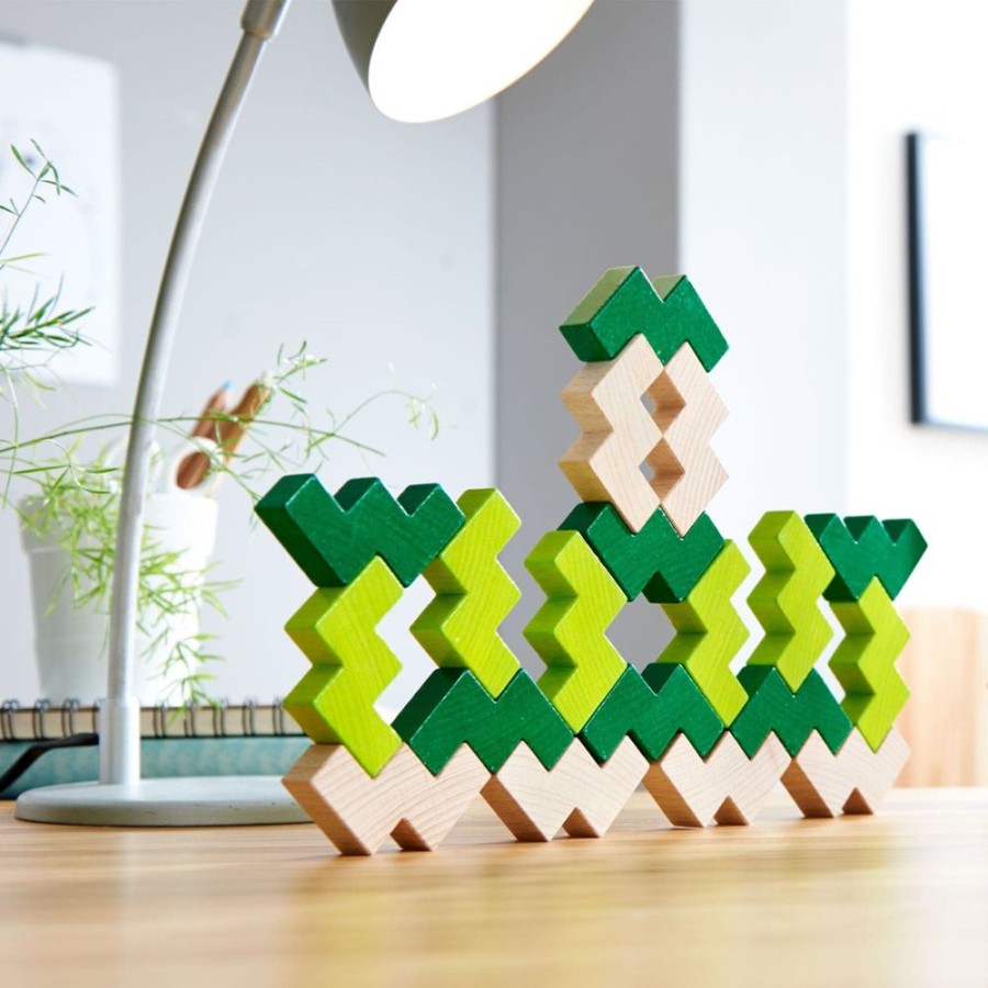 HABA Holzbausteine | 3D-Viridis-Stapelspiel Aus Holz