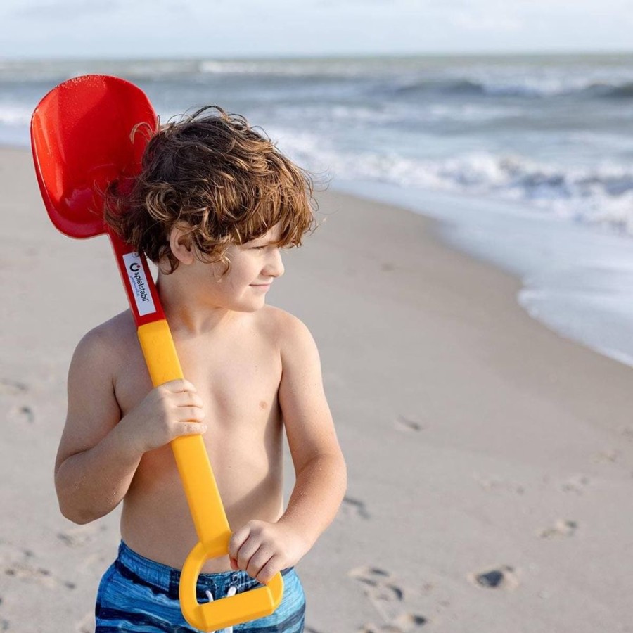 HABA Strand- Und Outdoor-Spielzeug | Robuste Strandschaufel Mit Langem Stiel Fur Kinder