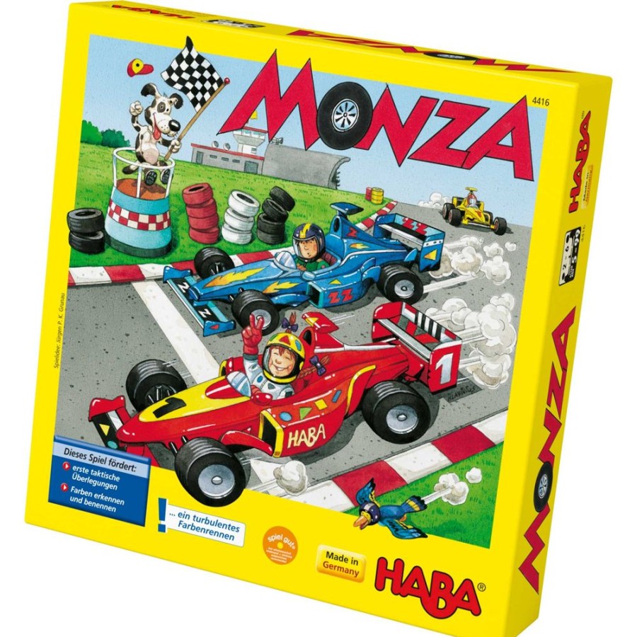 HABA Strategiespiele | Monza-Autorennen-Brettspiel