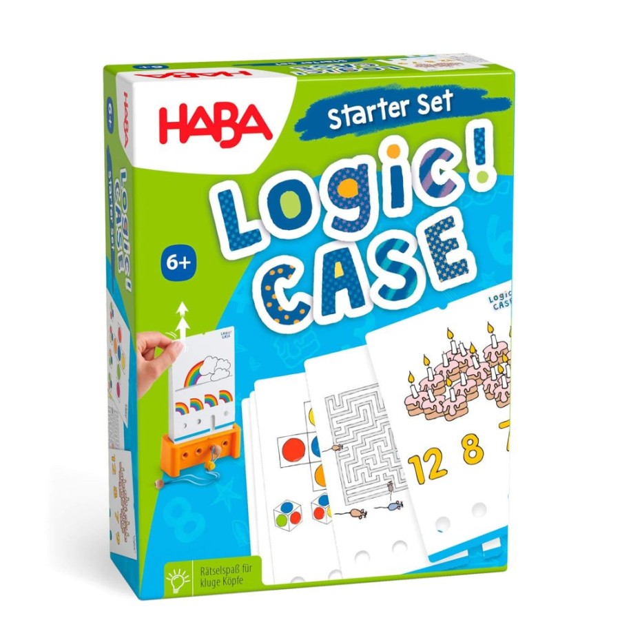 HABA Schnurspielzeug + Motorik | Logik! Case Starter-Set 6+