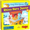 HABA Familienspiele | Meine Allerersten Spiele Rhino Hero Junior