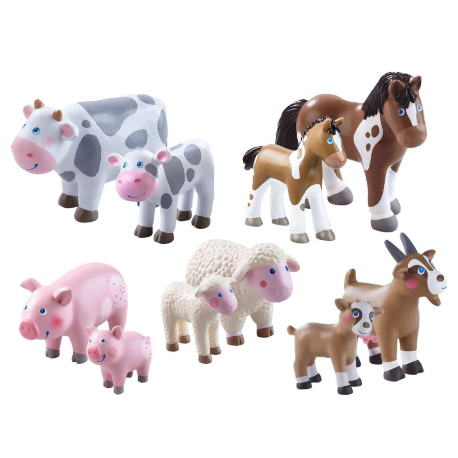 HABA Spielsets Fur Kleine Freunde | Little Friends Farm Babies-Paket