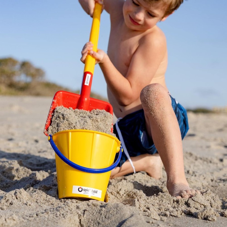 HABA Strand- Und Outdoor-Spielzeug | Flache Kinderschaufel Mit Langem Griff Fur Schnee Oder Sand