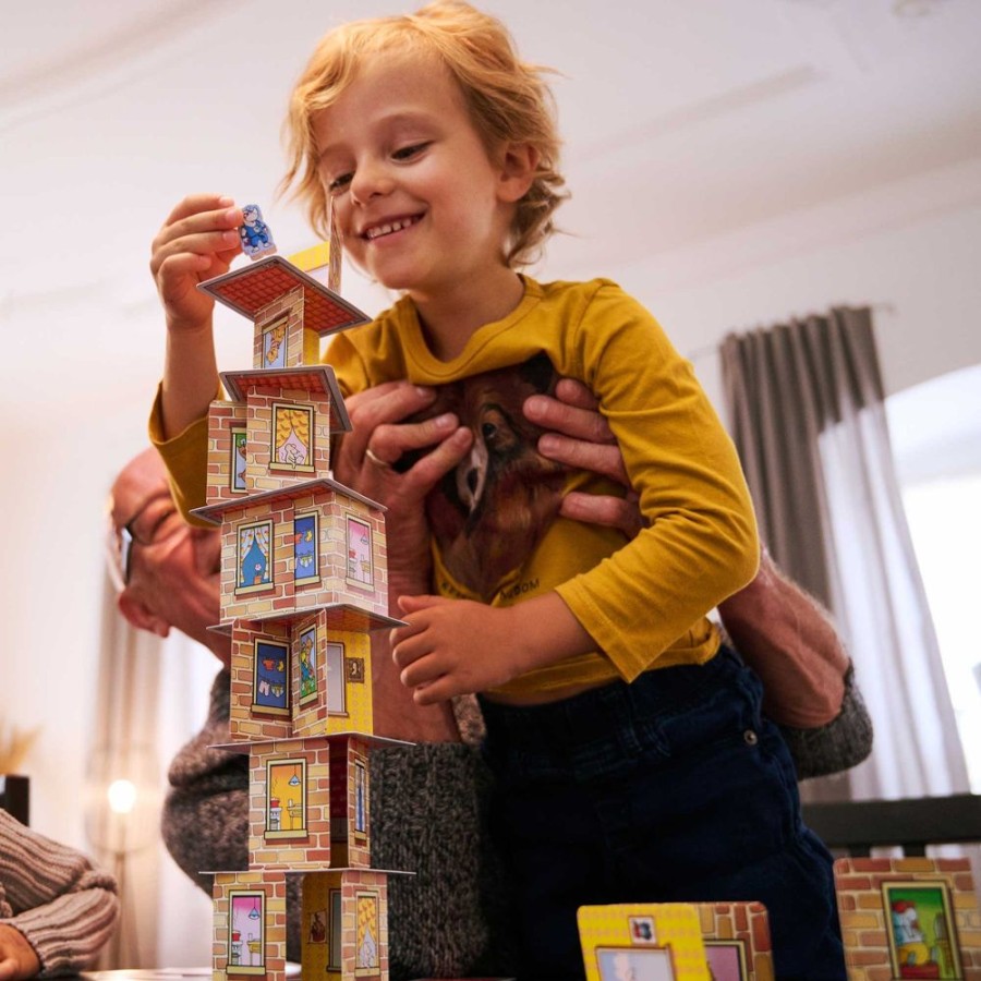 HABA Familienspiele | Rhino Hero Stapelkartenspiel