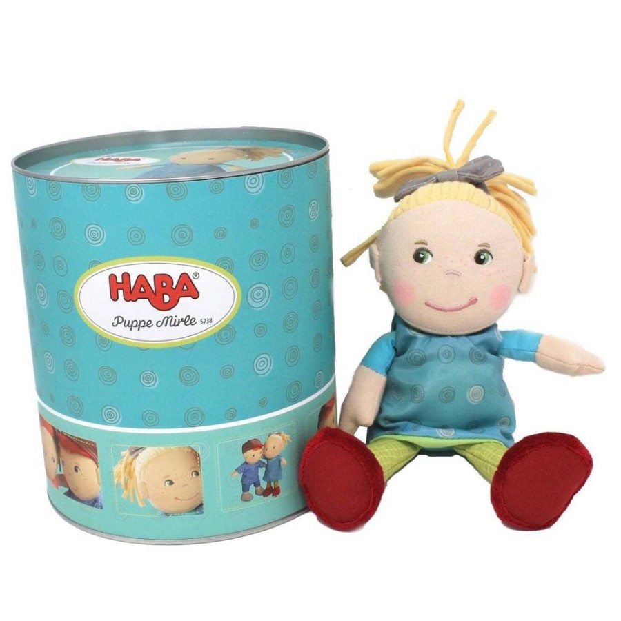 HABA Pluschpuppen | Mirle Soft 8" Babypuppe In Geschenkdose