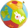 HABA Plusch-Babyspielzeug | Animal Friends, 4 1/2" Weicher Babyball