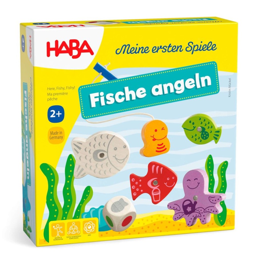 HABA Meine Allerersten Spiele | Meine Allerersten Spiele Hier, Fishy, Fishy! - Deutsche Version