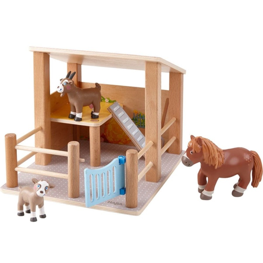 HABA Spielsets Fur Kleine Freunde | Little Friends Streichelzoo Mit Nutztieren