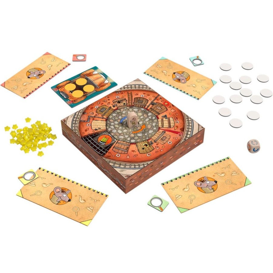 HABA Matching + Memory-Spiele | Inspektor Maus: Die Grose Flucht