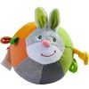 HABA Plusch-Babyspielzeug | Weicher Hasenball Mit Rasseleffekt