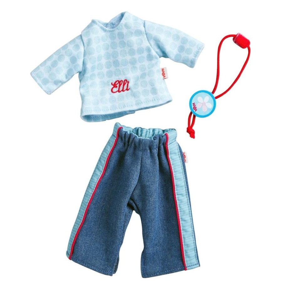 HABA Pluschpuppen | Kleid-Set Jeans Fur 12" Soft Dolls