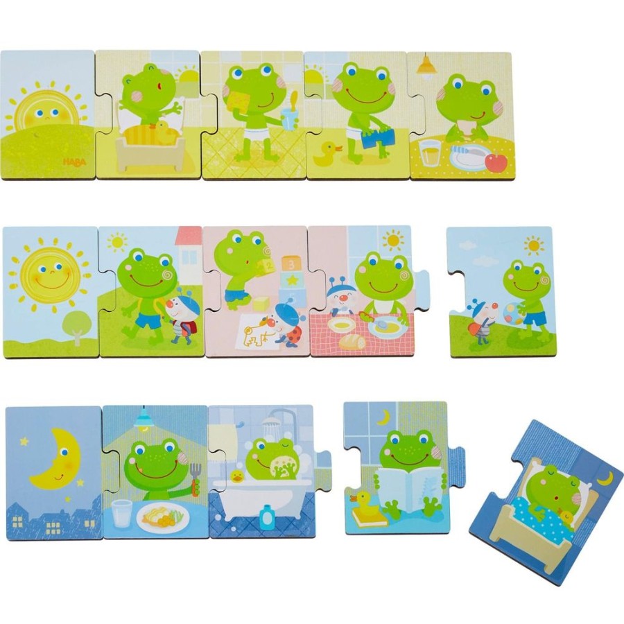 HABA Ratsel | Mr. Froggy'S Day Matching-Spiel