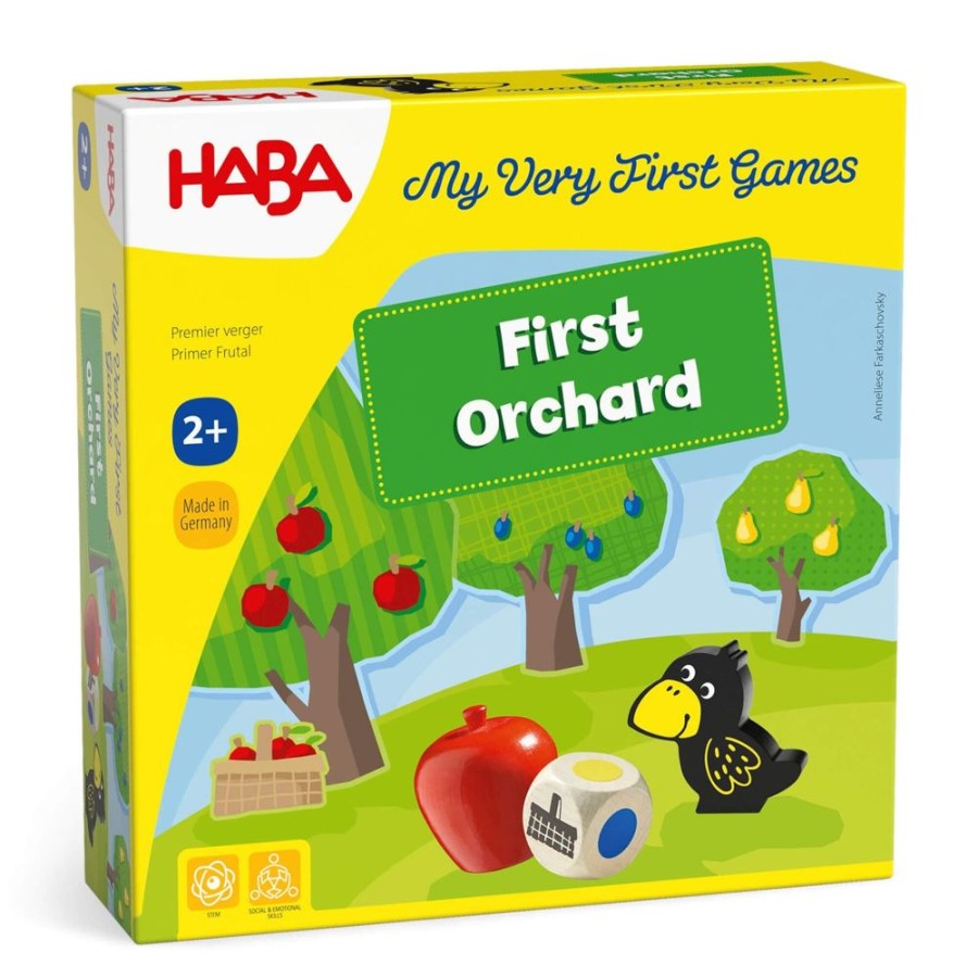 HABA Matching + Memory-Spiele | Meine Allerersten Spiele Erster Obstgarten