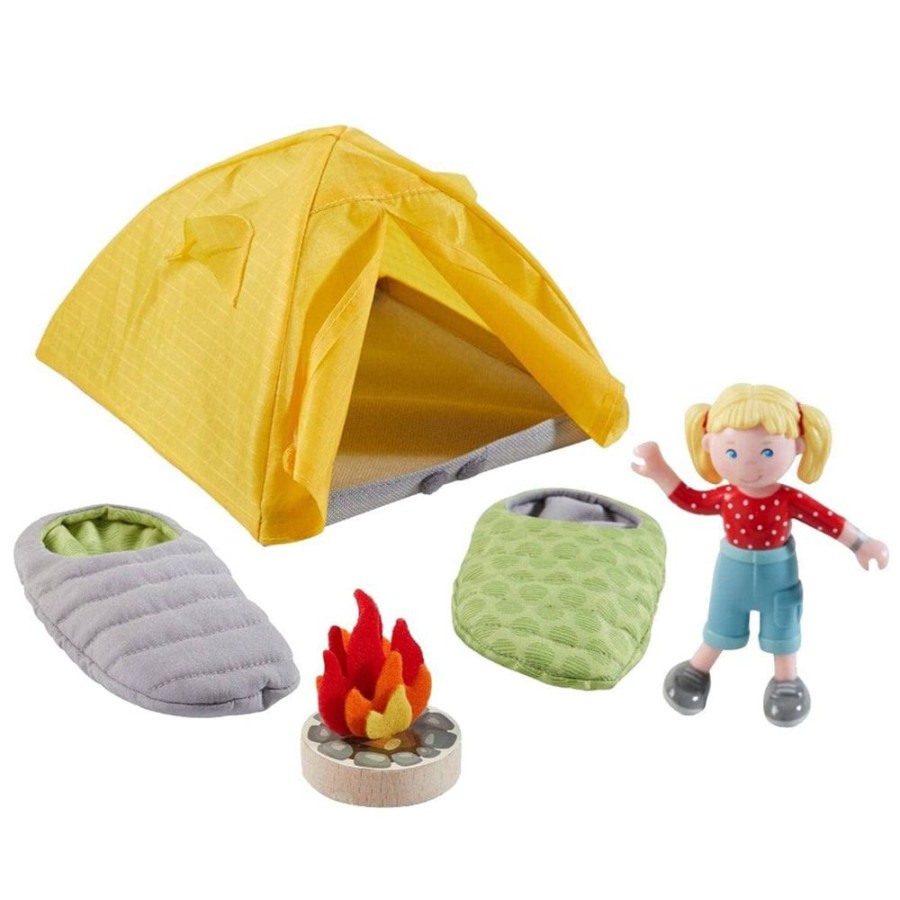 HABA Accessoires Fur Kleine Freunde | Little Friends Campingausflug-Spielset Mit Schlafsacken