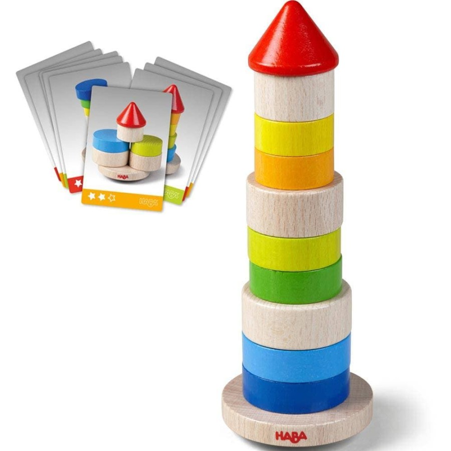 HABA Spiele Veranstalten | Wackeliges Turm-Stapelspiel Aus Holz