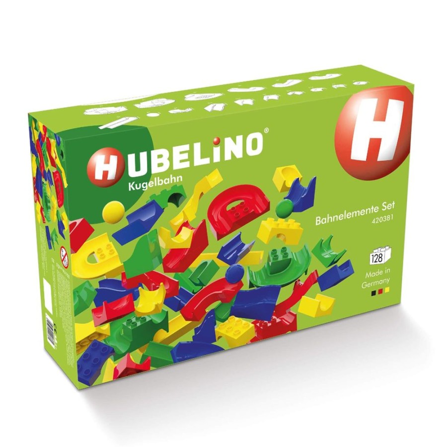 HABA Hubelino-Kugelbahnen | Hubelino 128-Teiliges Laufelement-Set