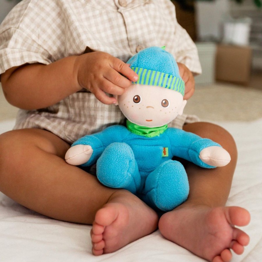 HABA Pluschpuppen | Snug Up Doll Luis 8" Erste Puppe