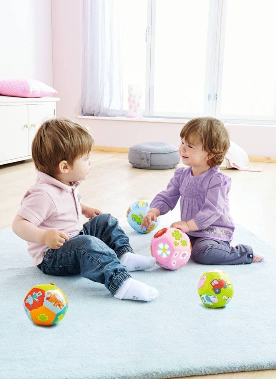 HABA Plusch-Babyspielzeug | World Of Vehicles 5 1/2" Weicher Babyball