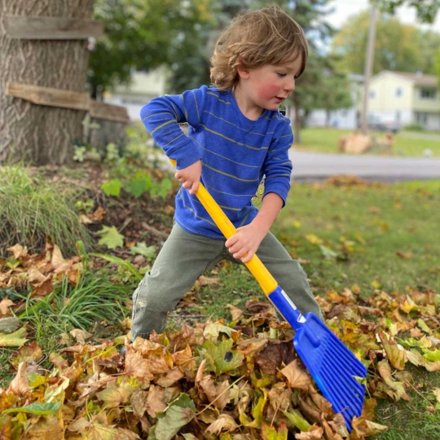 HABA Spielstabiles Outdoor-Spielzeug | Laubharke Mit Langem Stiel Fur Kinder