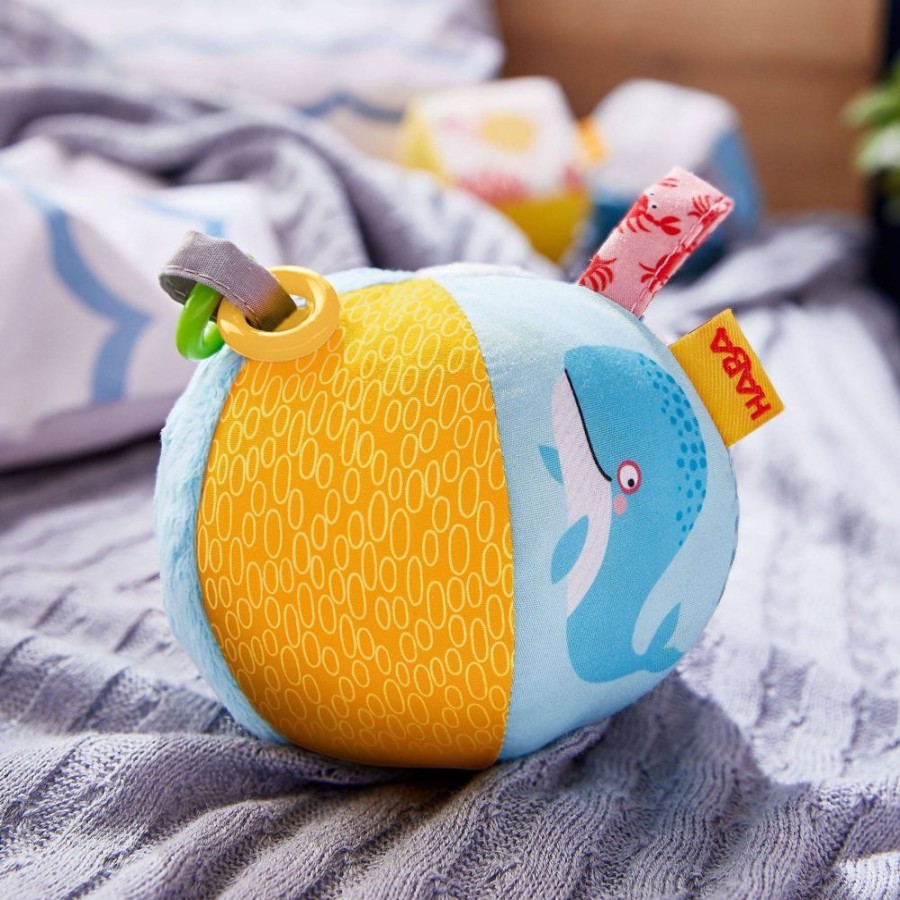 HABA Plusch-Babyspielzeug | Weicher Baby-Entdeckungsball Von Marine World