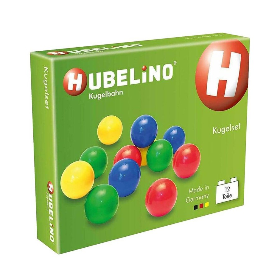 HABA Hubelino-Kugelbahnen | Hubelino-Set Mit 12 Murmeln