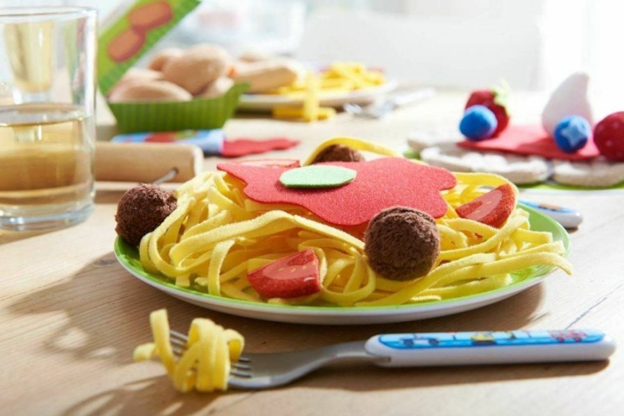 HABA Stellen Sie Sich Vor, Sie Spielen Essen | Biofino Spaghetti Bolognese Soft Play Food