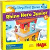 HABA Meine Allerersten Spiele | Meine Allerersten Spiele Rhino Hero Junior