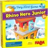 HABA Formsortierer + Stapelspielzeug | Meine Allerersten Spiele Rhino Hero Junior